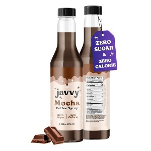 Javvy Coffee Syrup - Zero Sugar, Great for Flavoring All Types of Drinks - 1 of 4