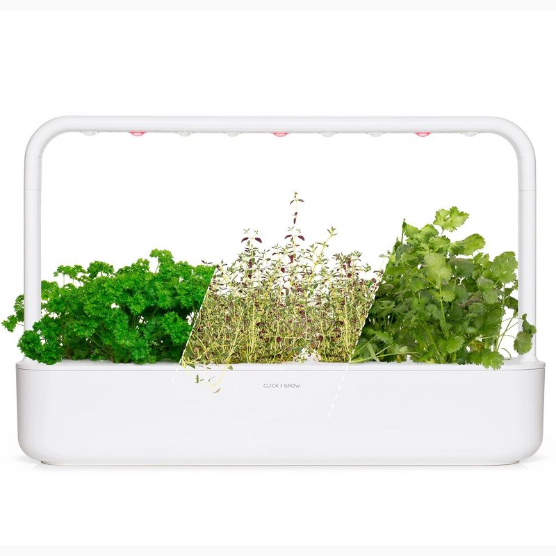 Click & Grow Indoor Steak Seasoning Gardening Kit, Smart Garden 9 with Grow Light and 36 Plant Pods, 3 of 13