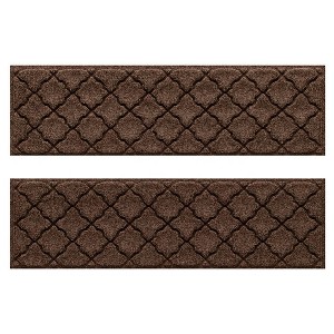 WaterHog 8.5"x30" Set of 4 Cordova Indoor/Outdoor Stair Treads Door Mats - 1 of 4