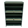 YIYIBYUS Shoe Rack Organizer Cabinet, 7-Tier Bamboo Shoe Storage Shelf with Flip-up Doors - 3 of 4