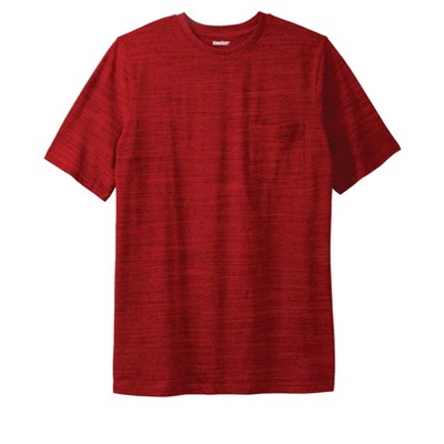 KingSize Shrink-Less Lightweight Pocket Crewneck T-Shirt