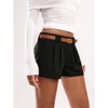 Women's Casual fashion high waisted shorts - 4 of 4