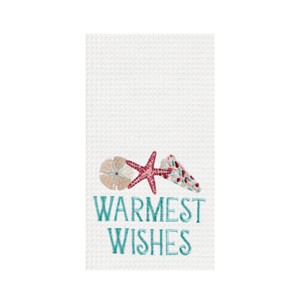 C&F Home Warmest Wishes Towel - 1 of 3