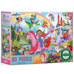 eeBoo: Fairies & Tales - 20 Piece Puzzle, 11 x 15" Jigsaw, 3+ - 1 of 4