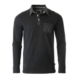 Women's 's Casual Long-sleeved Polo Shirt - ZIMEGO - 1 of 4