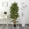 Nearly Natural 75-in Bamboo Silk Tree - 2 of 2
