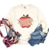 Simply Sage Market Teacher Vibes Apple Garment Dyed Long Sleeve - 3 of 4