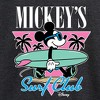 Women's - Disney - Mickey & Friends Lightweight French Terry Wide Neck Long Sleeve Shirt - 2 of 4