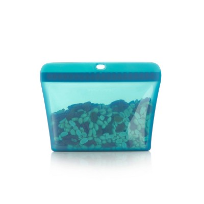 Tupperware 4pc Ultimate Silicone Bag Set: Reusable Food Storage, Dishwasher-Safe, Multicolored