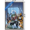 Trends International Star Wars: Manga Madness - Bounty Hunters Framed Wall Poster Prints - 3 of 4