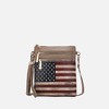 MKF Collection Genesis Printed Flag Vegan Leather Women’s Crossbody Bag by Mia K - 2 of 4