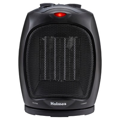 Holmes Oscillating Ceramic Indoor Heater 1500W HCH5265C-BU-Fca, Black