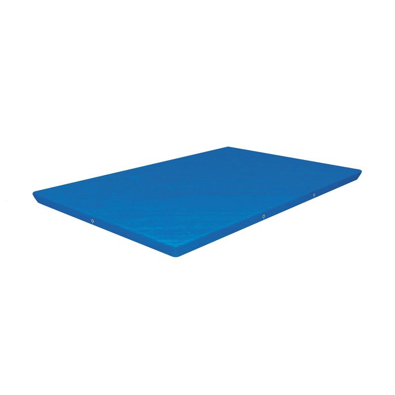 Bestway Flowclear Pro Rectangular UV Resistant Polyethylene Above Ground Swimming Pool Cover with Ropes (Pool Not Included), 1 of 10