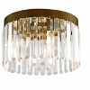 Livex Lighting Ashton 4 - Light Flush Mount in  Hand Painted Palacial Bronze - 3 of 4