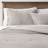 Velvet Comforter and Sham Set - Threshold™ - 2 of 4
