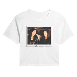 Women's - Gilmore Girls - Lorilei And Rory Cropped Graphic T-Shirt - 1 of 4