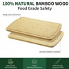 Extra Large Bamboo Cutting Board 30.1 x 20 Inch Wooden Butcher Block with Juice Groove and Handles – Stove Top Cover & Over Sink Noodle Board - 3 of 4