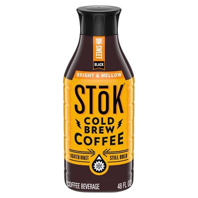 SToK Bright & Mellow Cold Brew Coffee - 48 fl oz