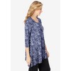 Woman Within Plus Size The High-Low Hem Tunic - 4 of 4