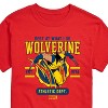 Men's - Marvel - Wolverine Collegiate Scratch Short Sleeve Graphic T-Shirt - 2 of 4