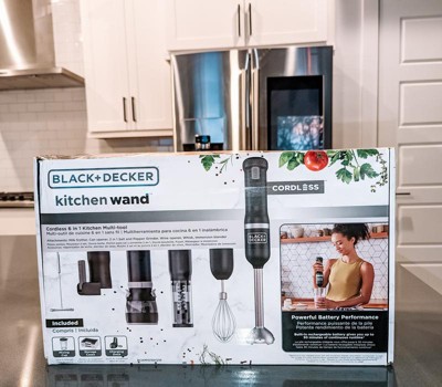 BLACK+DECKER® kitchen wand™ Expands its Line-Up with the Introduction of  Food Chopper and Hand Mixer Attachments for the Brand's Cordless, Kitchen  Multi-Tool