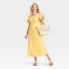 Women's Puff Short Sleeve Maxi Dress - A New Day™ - 3 of 3