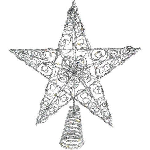 Ornativity Silver Star Tree Topper - Silver : Target