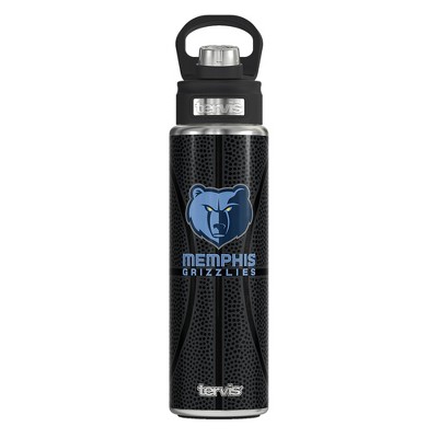 NBA Memphis Grizzlies 24oz Leather Wide Mouth Water Bottle