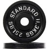 Gulches 2¡¯ Olympic Cast Iron Weight Plates for Strength Training and Weightlifting, Multiple Sizes - 2 of 4