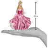 Old World Christmas Glass Blown Ornament for Christmas Tree, Princess - 4 of 4