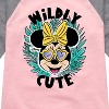 Girls' - Disney - Wildly Cute Shirt Tail Raglan Graphic T-shirt - 2 of 4