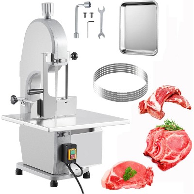 Commercial Electric Meat Saw 1100W Countertop Bone Cutter Adjustable Thickness
