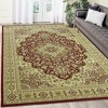 Vintage Medallion Oriental Area Rug Retro Floral Design for Living Room Bedroom - 3 of 4