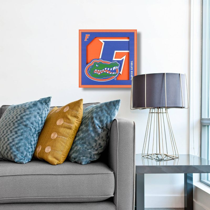 NCAA Florida Gators 3D Logo Series Wall Art - 12&#34;x12&#34;, 2 of 5