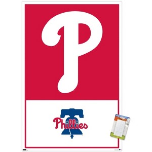 Trends International MLB Philadelphia Phillies - Logo 22 Unframed Wall Poster Prints - 1 of 4