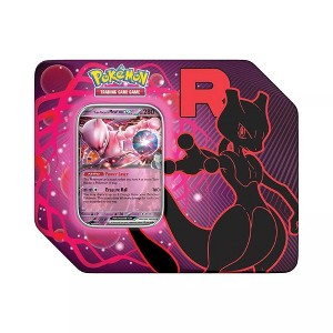 Pokemon TCG: Team Rocket Tin - Mewtwo (5 Packs, Promo Card) : Target
