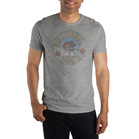 Grateful Dead Rose Skull Short-Sleeve T-Shirt- Medium