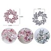 Anna-Kaci Crystal Inspired Floral Wreath Holiday Christmas Old Fashion Brooch Pin - 2 of 4