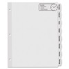 Avery Big Tab Large White Label Tab Dividers 8-Tab Letter 14441 - 2 of 4