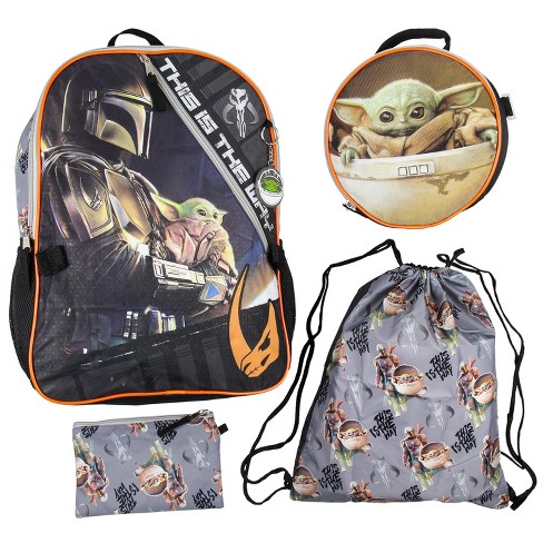 16 Full Size Backpack w/ Detachable Lunch Bag 