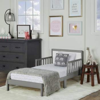 Dream On Me Brookside Toddler Bed - Dark Gray