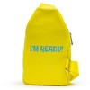 Nickelodeon Bag, Sling, SpongeBob SquarePants Smiling Face Character Close Up Yellow, Bounding, Vegan Leather - 4 of 4