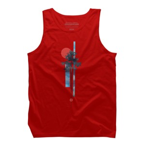 Men's Design By Humans Abstract Nature By airiestudio Tank Top - 1 of 3