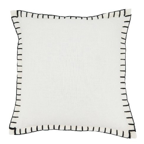 20x20 Oversize Sleek Striped Woven Down Filled Square Throw Pillow - Saro  Lifestyle