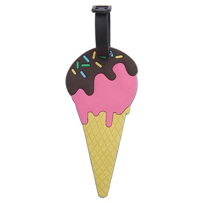 Kids' Ice Cream Print 5-Piece Hard Shell Spinner Luggage Set