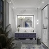 Apmir Super Bright Front & Back LED Lighted Anti-Fog Aluminum Alloy Framed Tempered Glass Bathroom/Vanity Mirror with ETL & 3-Year Warranty - 2 of 4