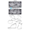 R&M International When The Cat's Away 5 Piece Cookie Cutter Set - 3 of 3