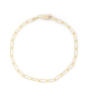 Giorgio Di Vicenza Gold-Filled 3.1mm Paper Clip Chain Bracelet - 1 of 2