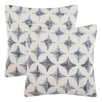 Kalen Pillow - Black/White - 20" x 20" - Safavieh