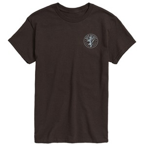 Men's AC/DC Collage Short Sleeve Graphic T-Shirt - Dark Brown - X-Large - 1 of 4